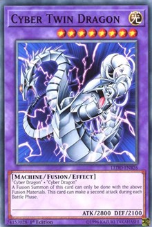 Cyber Twin Dragon [Legendary Dragon Decks] [LEDD-ENB26] | Gaming Infinity