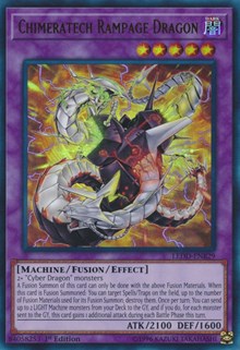 Chimeratech Rampage Dragon (UR) [Legendary Dragon Decks] [LEDD-ENB29] | Gaming Infinity