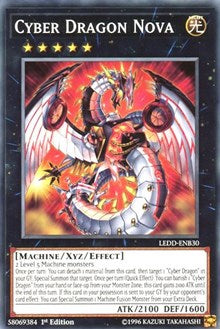 Cyber Dragon Nova [Legendary Dragon Decks] [LEDD-ENB30] | Gaming Infinity