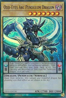 Odd-Eyes Arc Pendulum Dragon [Legendary Dragon Decks] [LEDD-ENC00] | Gaming Infinity