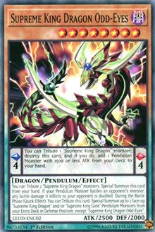 Supreme King Dragon Odd-Eyes [Legendary Dragon Decks] [LEDD-ENC02] | Gaming Infinity