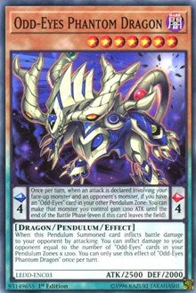 Odd-Eyes Phantom Dragon [Legendary Dragon Decks] [LEDD-ENC03] | Gaming Infinity