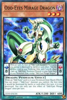 Odd-Eyes Mirage Dragon [Legendary Dragon Decks] [LEDD-ENC05] | Gaming Infinity