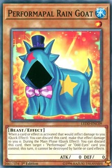 Performapal Rain Goat [Legendary Dragon Decks] [LEDD-ENC09] | Gaming Infinity