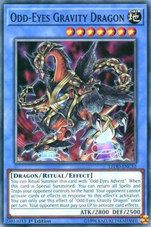 Odd-Eyes Gravity Dragon [Legendary Dragon Decks] [LEDD-ENC12] | Gaming Infinity