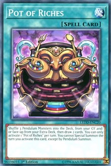 Pot of Riches [Legendary Dragon Decks] [LEDD-ENC20] | Gaming Infinity