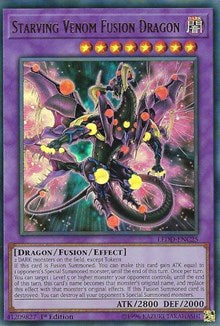 Starving Venom Fusion Dragon [Legendary Dragon Decks] [LEDD-ENC25] | Gaming Infinity