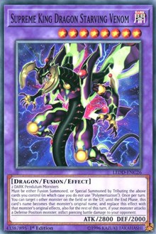 Supreme King Dragon Starving Venom [Legendary Dragon Decks] [LEDD-ENC26] | Gaming Infinity