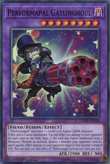 Performapal Gatlinghoul [Legendary Dragon Decks] [LEDD-ENC28] | Gaming Infinity