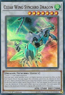 Clear Wing Synchro Dragon [Legendary Dragon Decks] [LEDD-ENC29] | Gaming Infinity