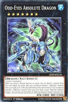 Odd-Eyes Absolute Dragon [Legendary Dragon Decks] [LEDD-ENC34] | Gaming Infinity