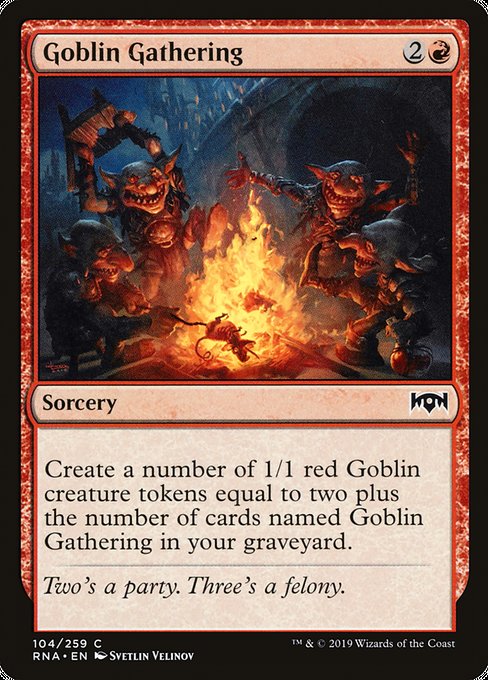 Goblin Gathering [Ravnica Allegiance] | Gaming Infinity