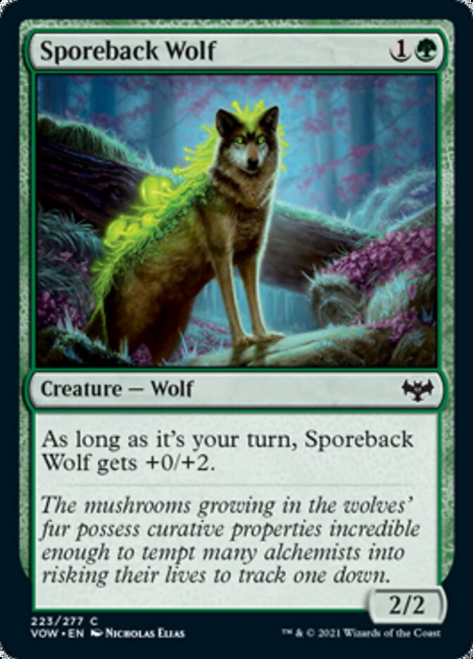 Sporeback Wolf [Innistrad: Crimson Vow] | Gaming Infinity