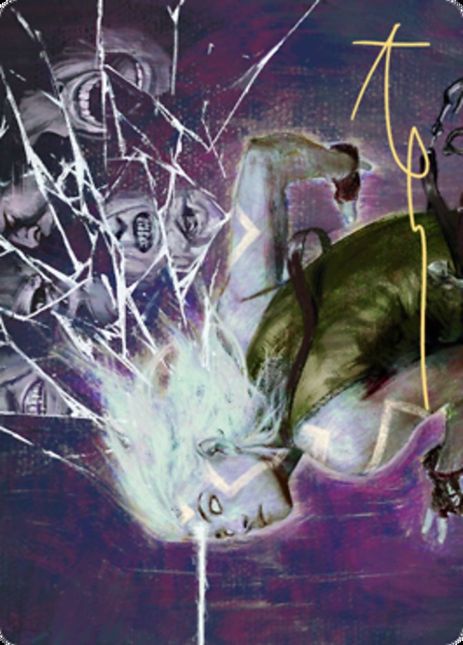 Anticognition Art Card (Gold-Stamped Signature) [Zendikar Rising Art Series] | Gaming Infinity