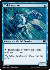 Tidal Warrior [Duel Decks: Merfolk vs. Goblins] | Gaming Infinity