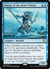 Master of the Pearl Trident [Duel Decks: Merfolk vs. Goblins] | Gaming Infinity