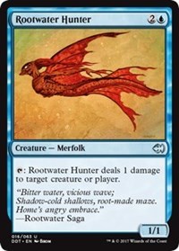 Rootwater Hunter [Duel Decks: Merfolk vs. Goblins] | Gaming Infinity