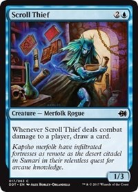 Scroll Thief [Duel Decks: Merfolk vs. Goblins] | Gaming Infinity