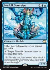 Merfolk Sovereign [Duel Decks: Merfolk vs. Goblins] | Gaming Infinity