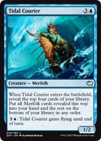 Tidal Courier [Duel Decks: Merfolk vs. Goblins] | Gaming Infinity