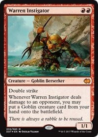 Warren Instigator [Duel Decks: Merfolk vs. Goblins] | Gaming Infinity