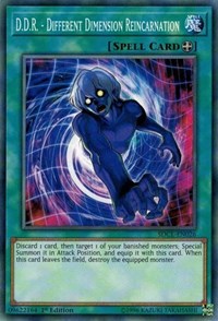 D.D.R. - Different Dimension Reincarnation [Structure Deck: Cyberse Link] [SDCL-EN026] | Gaming Infinity