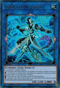 Tri-Gate Wizard [Structure Deck: Cyberse Link] [SDCL-EN042] | Gaming Infinity