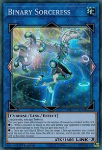 Binary Sorceress [Structure Deck: Cyberse Link] [SDCL-EN043] | Gaming Infinity