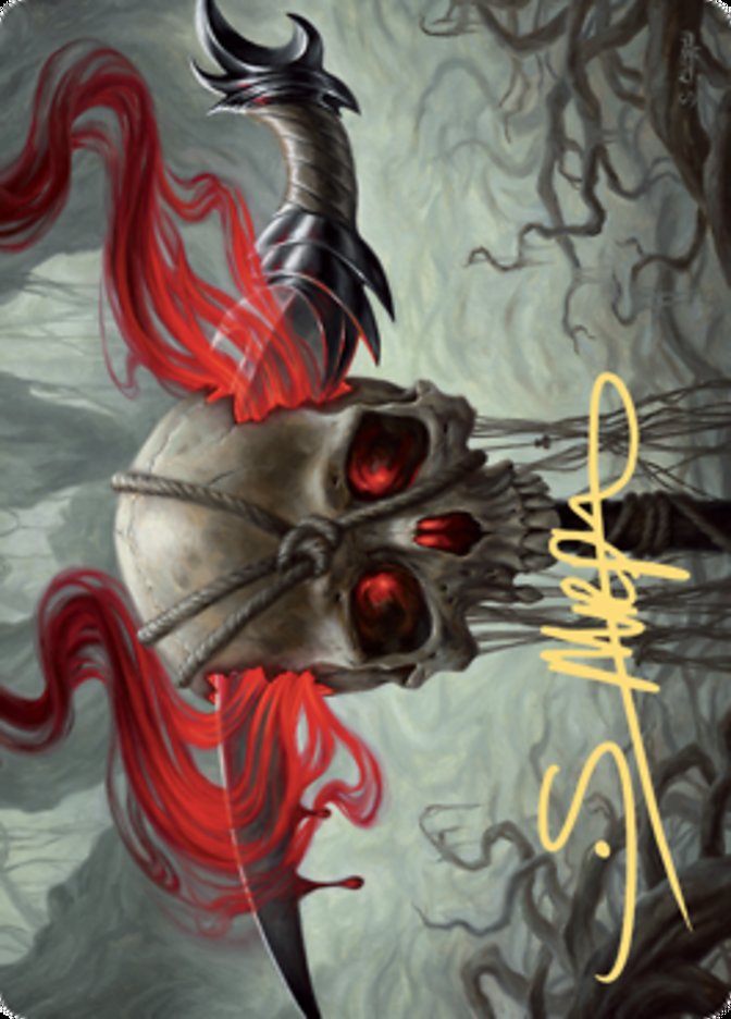 Mind Carver Art Card (Gold-Stamped Signature) [Zendikar Rising Art Series] | Gaming Infinity