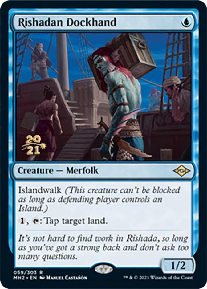 Rishadan Dockhand [Modern Horizons 2 Prerelease Promos] | Gaming Infinity