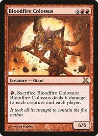 Bloodfire Colossus [Tenth Edition] | Gaming Infinity