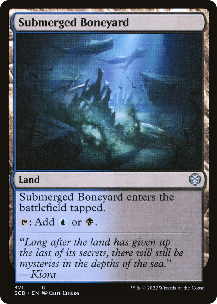 Submerged Boneyard [Starter Commander Decks] | Gaming Infinity