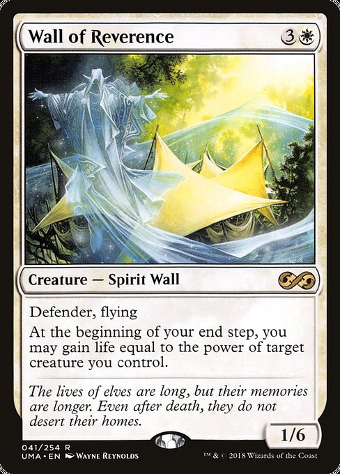 Wall of Reverence [Ultimate Masters] | Gaming Infinity