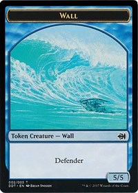 Wall Token [Duel Decks: Merfolk vs. Goblins Tokens] | Gaming Infinity