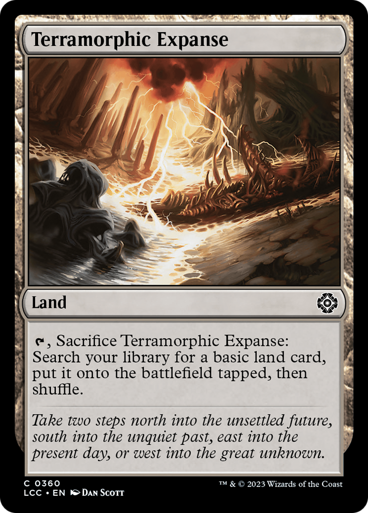 Terramorphic Expanse [The Lost Caverns of Ixalan Commander] | Gaming Infinity