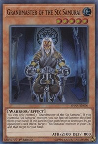 Grandmaster of the Six Samurai [Spirit Warriors] [SPWA-EN009] | Gaming Infinity