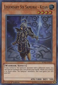 Legendary Six Samurai - Kizan [Spirit Warriors] [SPWA-EN010] | Gaming Infinity