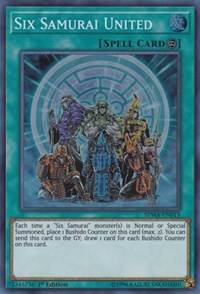 Six Samurai United [Spirit Warriors] [SPWA-EN013] | Gaming Infinity