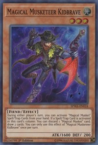 Magical Musketeer Kidbrave [Spirit Warriors] [SPWA-EN018] | Gaming Infinity