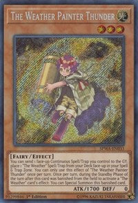 The Weather Painter Thunder [Spirit Warriors] [SPWA-EN033] | Gaming Infinity