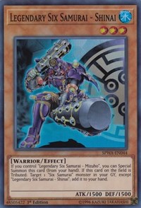 Legendary Six Samurai - Shinai [Spirit Warriors] [SPWA-EN044] | Gaming Infinity