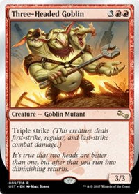 Three-Headed Goblin [Unstable] | Gaming Infinity