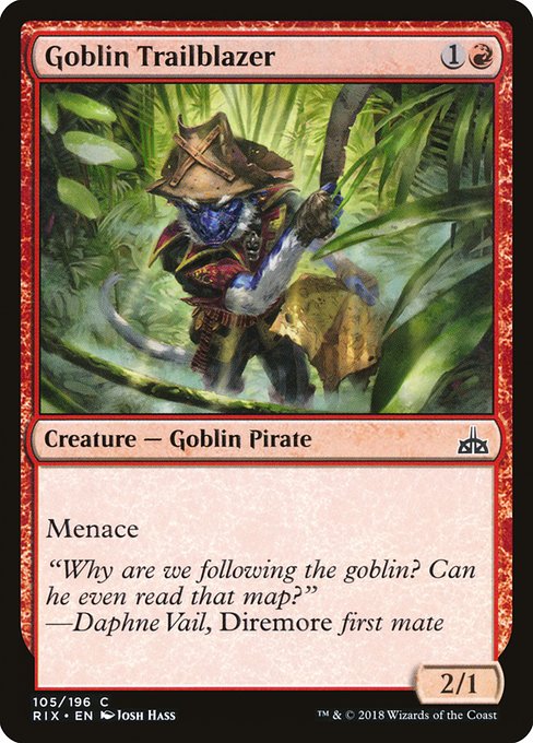 Goblin Trailblazer [Rivals of Ixalan] | Gaming Infinity