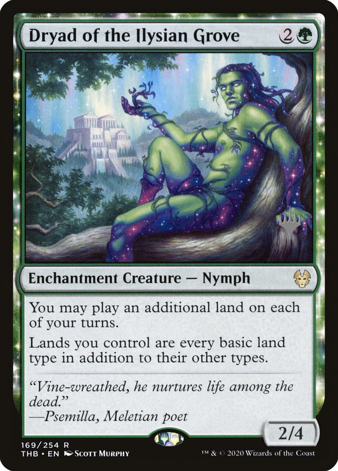 Dryad of the Ilysian Grove (Promo Pack) [Theros Beyond Death Promos] | Gaming Infinity