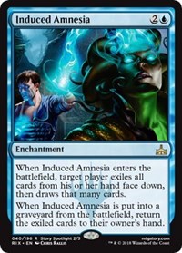 Induced Amnesia [Rivals of Ixalan] | Gaming Infinity