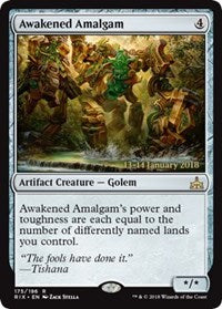 Awakened Amalgam [Rivals of Ixalan Promos] | Gaming Infinity