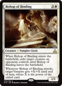 Bishop of Binding [Rivals of Ixalan Promos] | Gaming Infinity