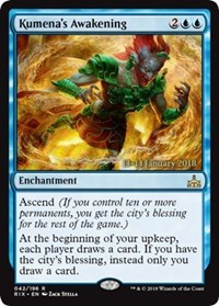 Kumena's Awakening [Rivals of Ixalan Promos] | Gaming Infinity