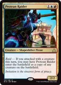 Protean Raider [Rivals of Ixalan Promos] | Gaming Infinity