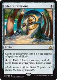 Silent Gravestone [Rivals of Ixalan Promos] | Gaming Infinity